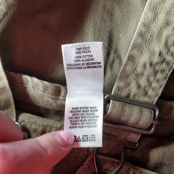 Carter's Baby Boy Embroidered Overalls Size 12m NWOT - Picture 4 of 15